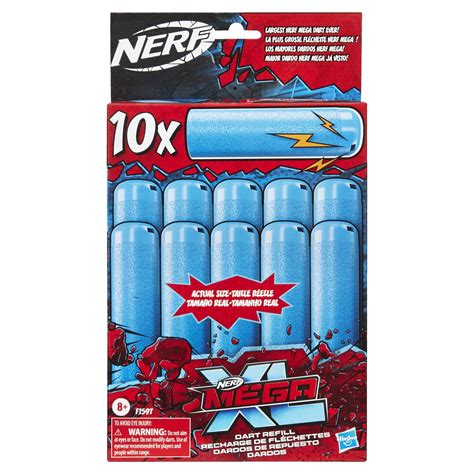 nerf mega whistler darts|Nerf Mega XL Dart Refill, Includes 10 Nerf Mega XL Whistler .